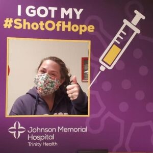 johnson memorial hospital shot of hope